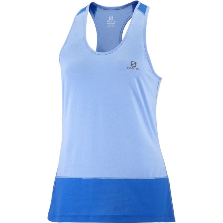 Blue Salomon Cross Run Women's Tanks | PH 20918H